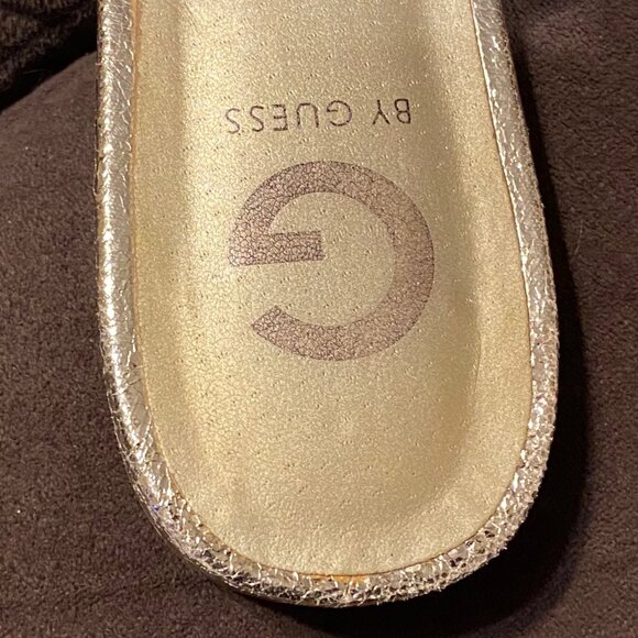 G By Guess gold flat mules - Picture 11 of 12